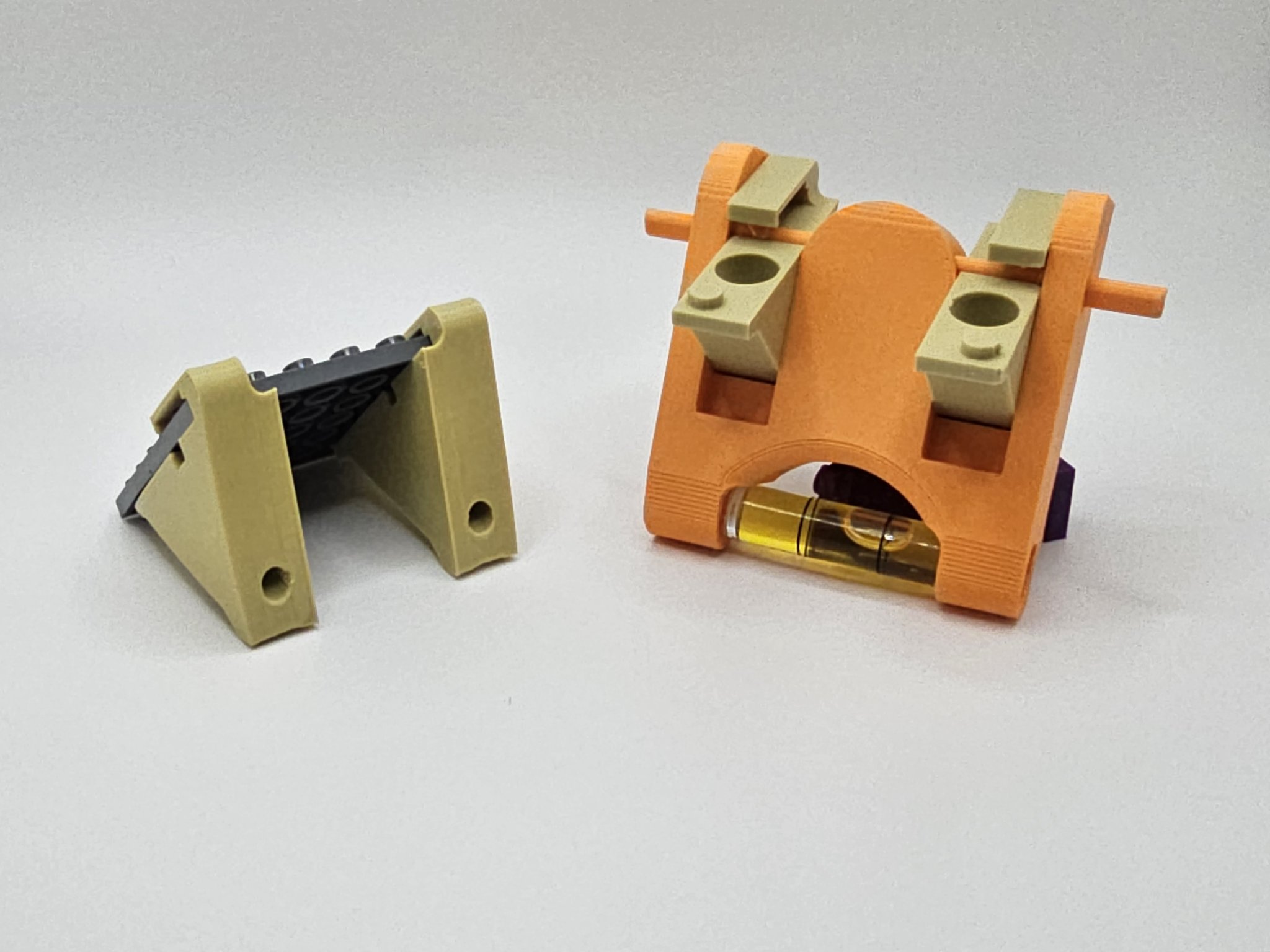 Giá đỡ gắn tường cho các mảnh gạch ở góc 60 độ