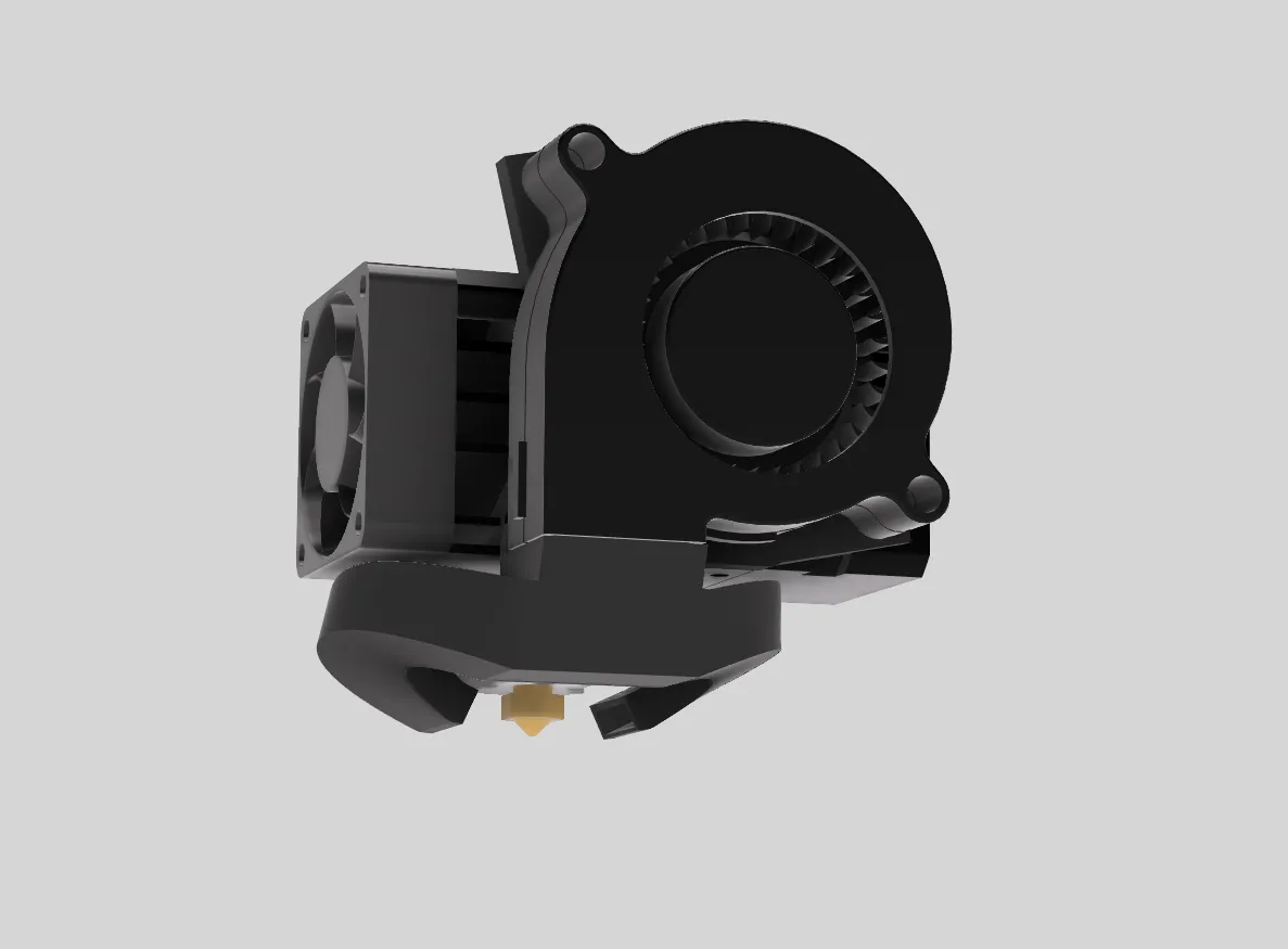 Fanduct BiQu H2 cho quạt 5015 đơn/đôi - heatblock chuẩn/volcano