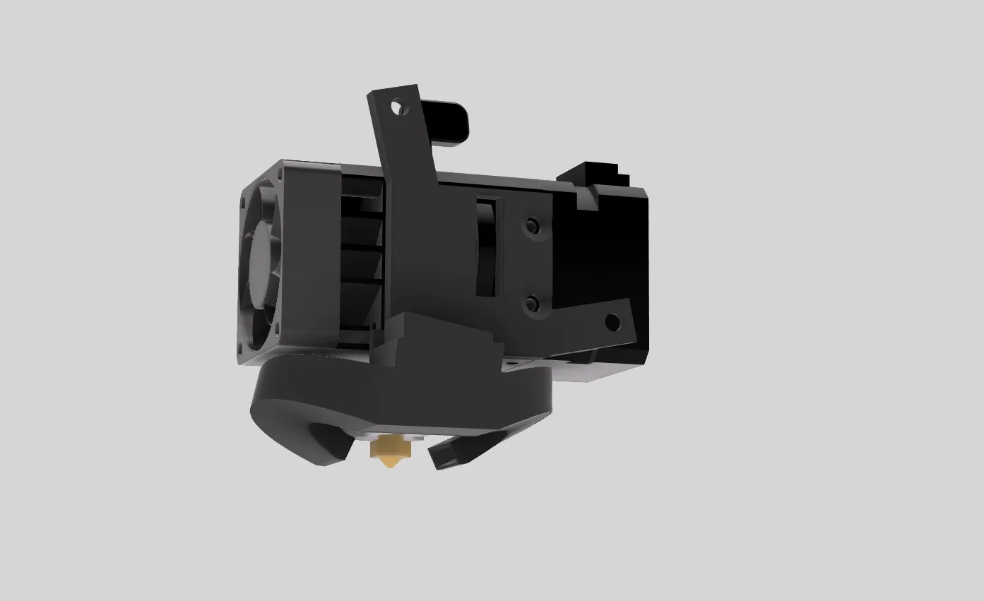 Fanduct BiQu H2 cho quạt 5015 đơn/đôi - heatblock chuẩn/volcano