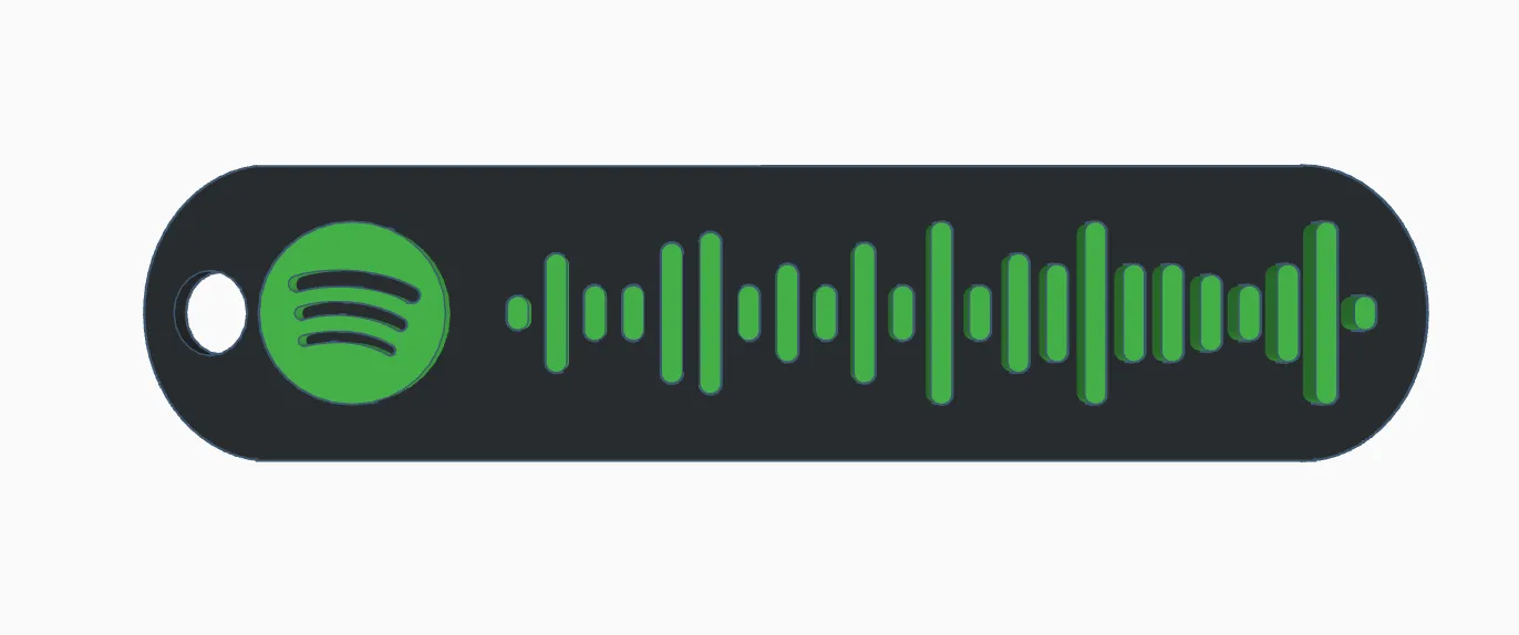 Móc khóa Spotify Rick Astley tùy chỉnh