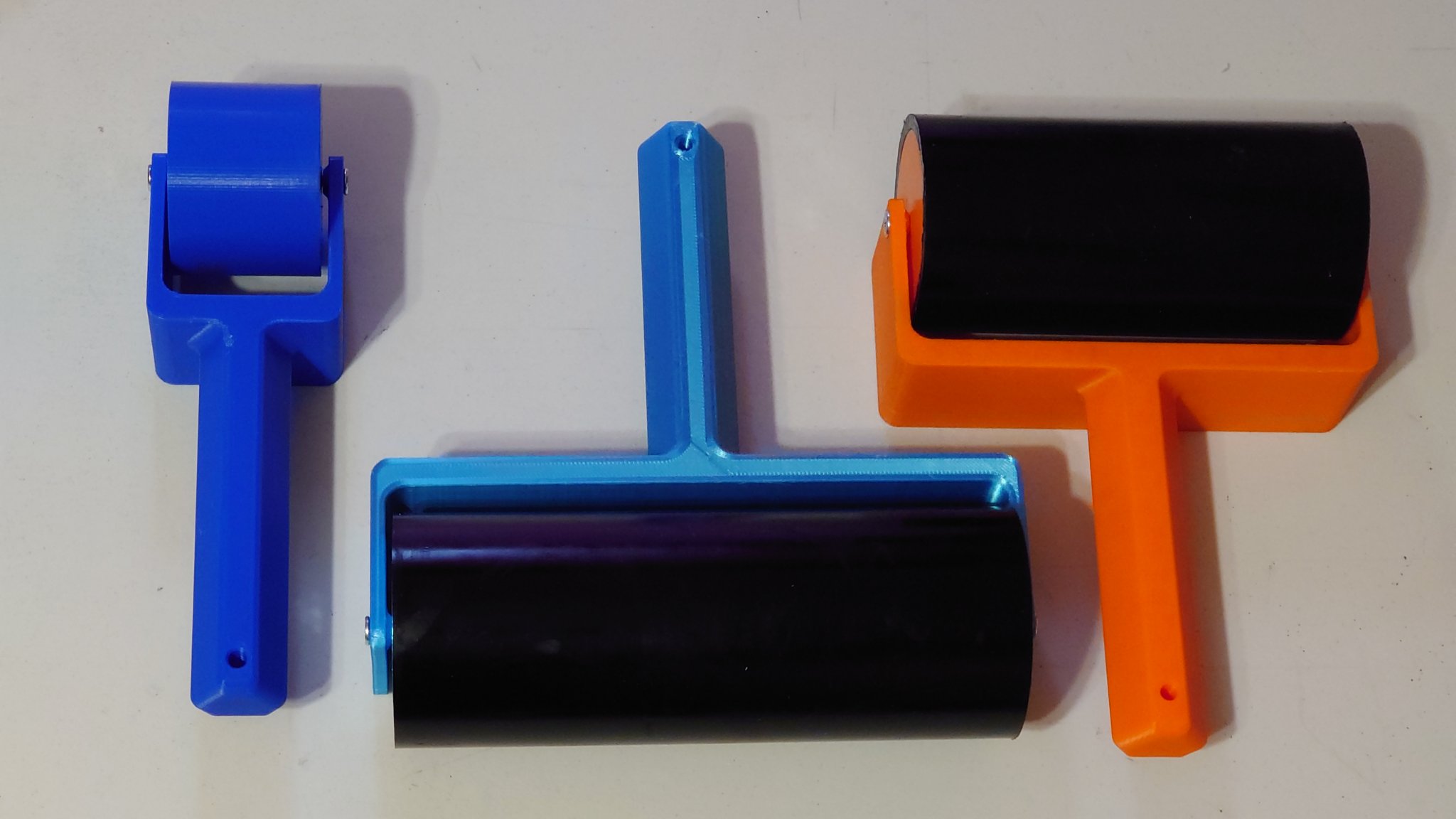 Bánh lăn in 3D cho in ấn nghệ thuật tại nhà