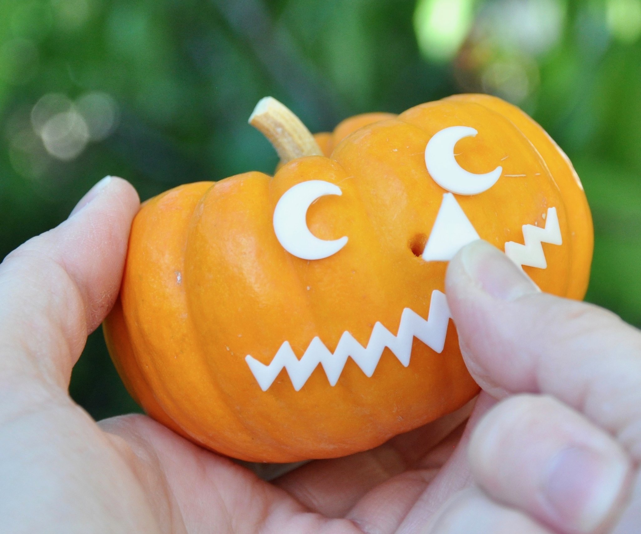 Mảnh mặt nhỏ cho bí ngô Jack-o'-Lantern