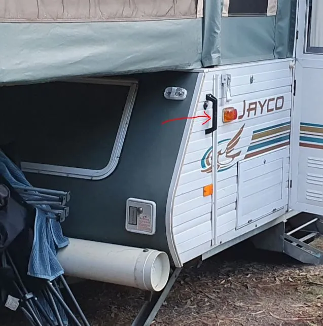 Tay cầm thay thế cho xe kéo Jayco Eagle