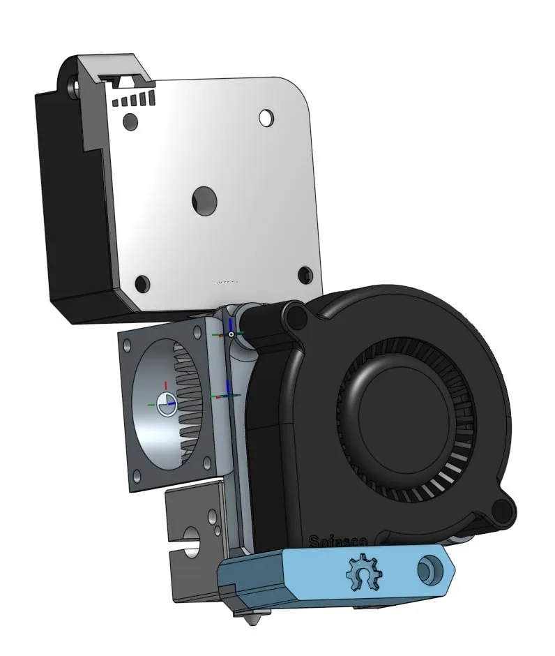 Quạt lớp điều chỉnh cho E3D V6 và Volcano