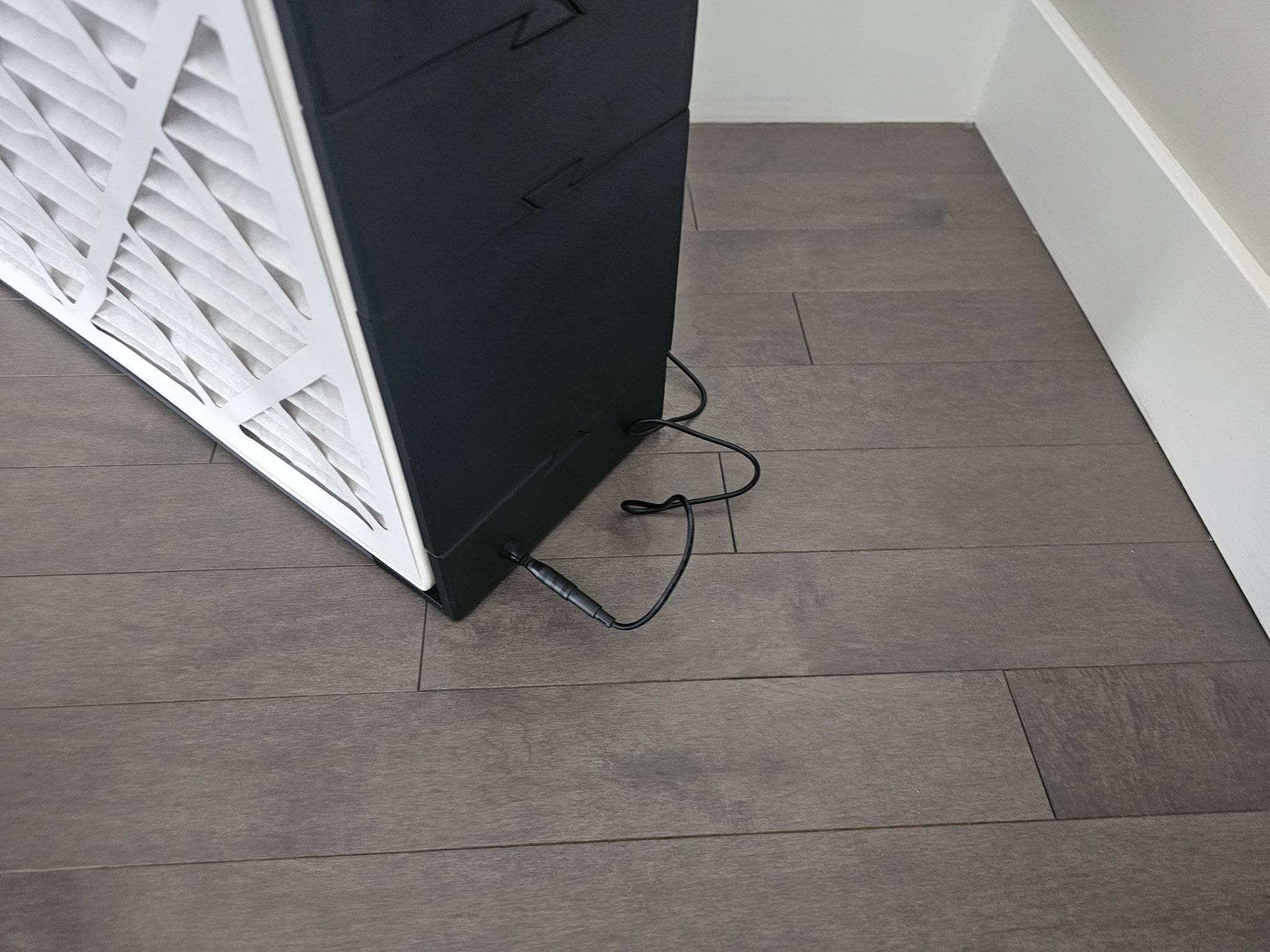 Bộ lọc không khí modul 20x20 sử dụng quạt PC 140mm