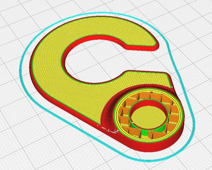 Giá treo biển báo khuyết tật từ tính