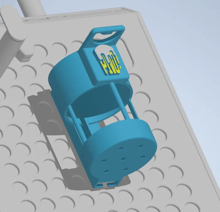 Giá đỡ bia với mở nắp cho Cooler Master QUBE 500 gắn xe hơi