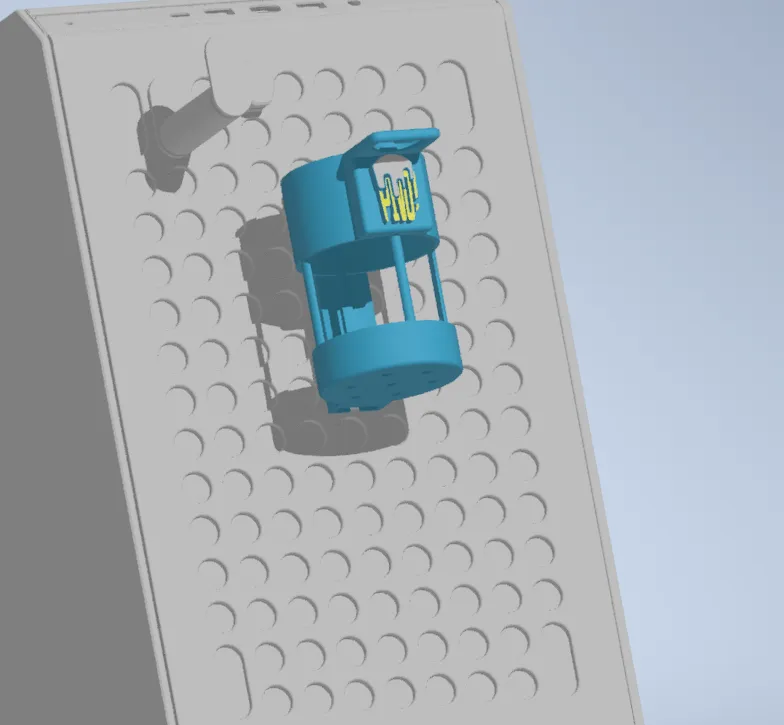 Giá đỡ bia với mở nắp cho Cooler Master QUBE 500 gắn xe hơi