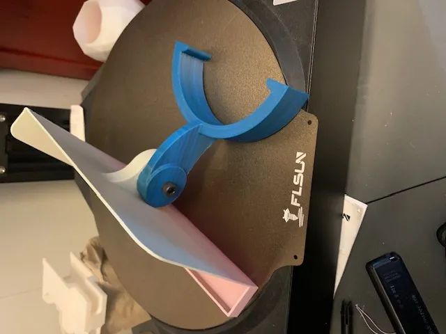 Giá đỡ pad FLsun V400 gắn trên máy in 3D