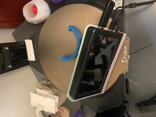 Giá đỡ pad FLsun V400 gắn trên máy in 3D