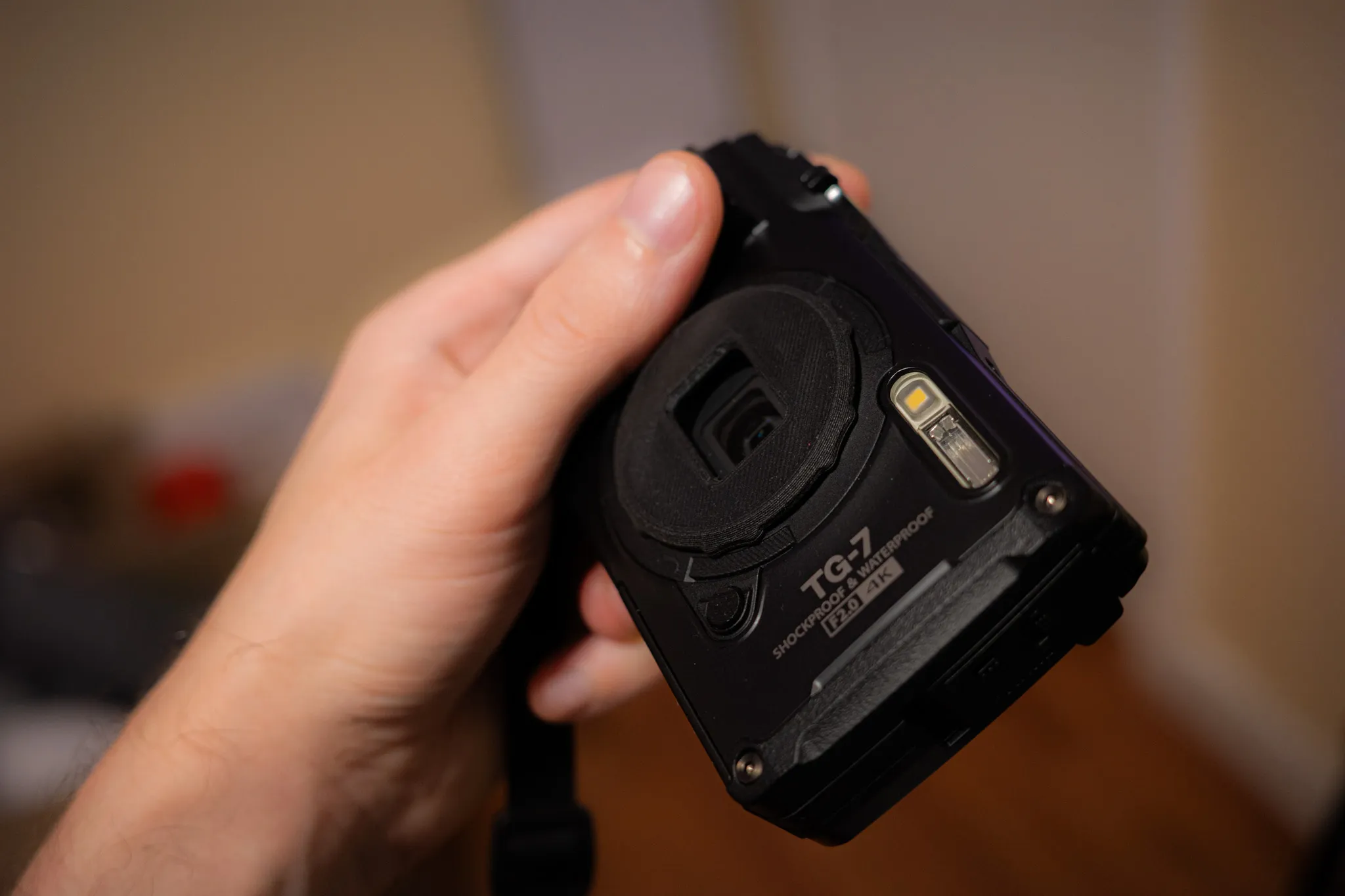 Cập nhật 8/2/25: Nắp Vòng + Chắn Nắng OM System / Olympus Tough TG (Nhiều kiểu)