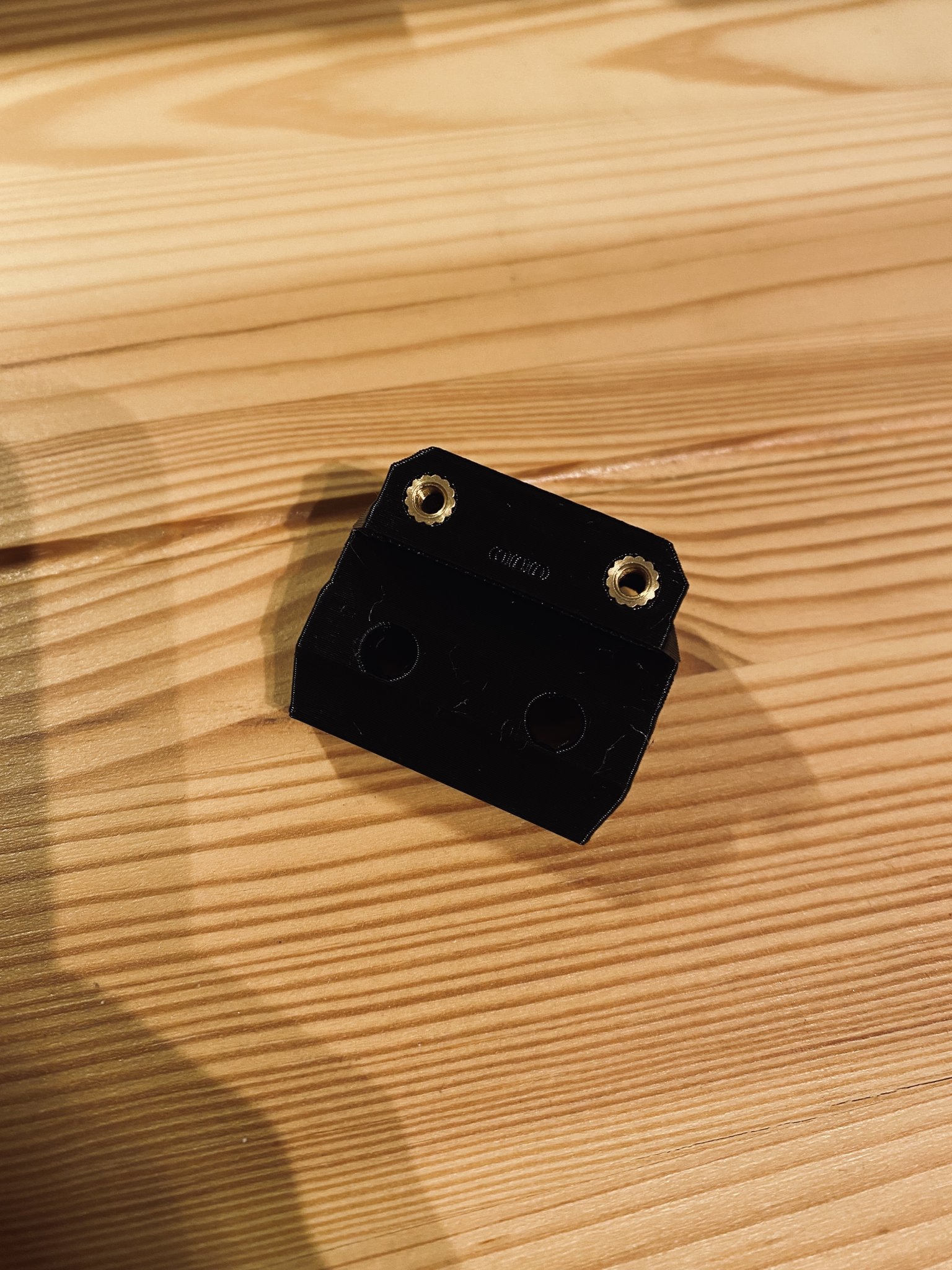 Giá đỡ Y-rod Prusa Bear không cần dây buộc (M3 heat set inserts)