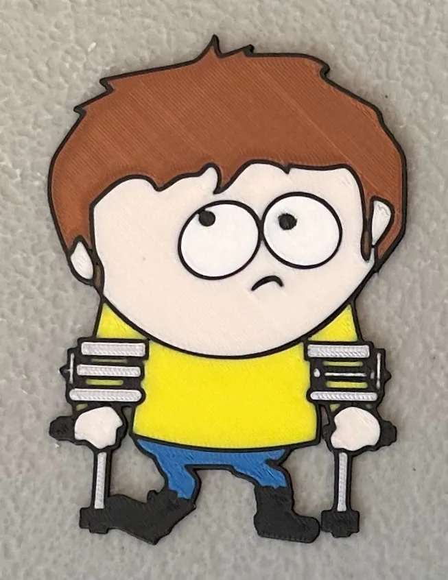 Nam châm Jimmy Valmer đa màu sắc 7 màu