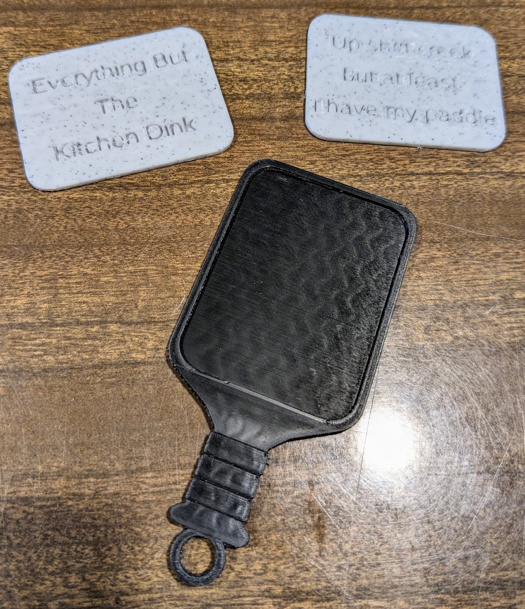 Móc khóa paddle pickleball tùy chỉnh độc đáo