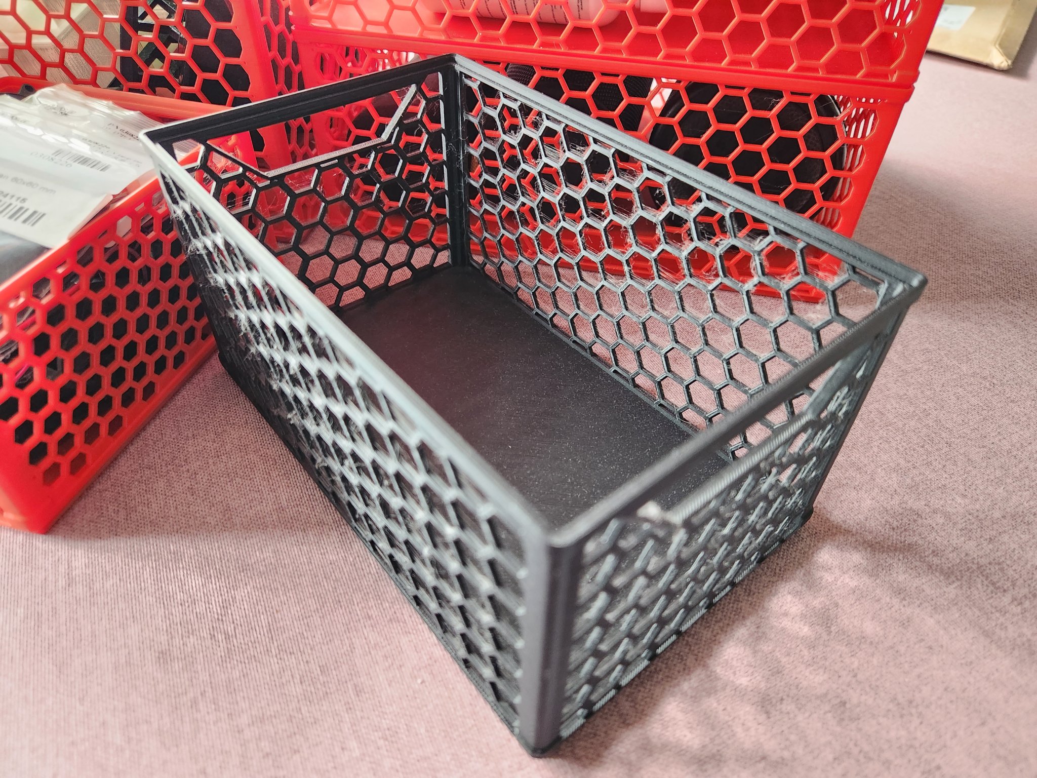 Hộp lưu trữ hình lục giác xếp chồng nhiều kích thước