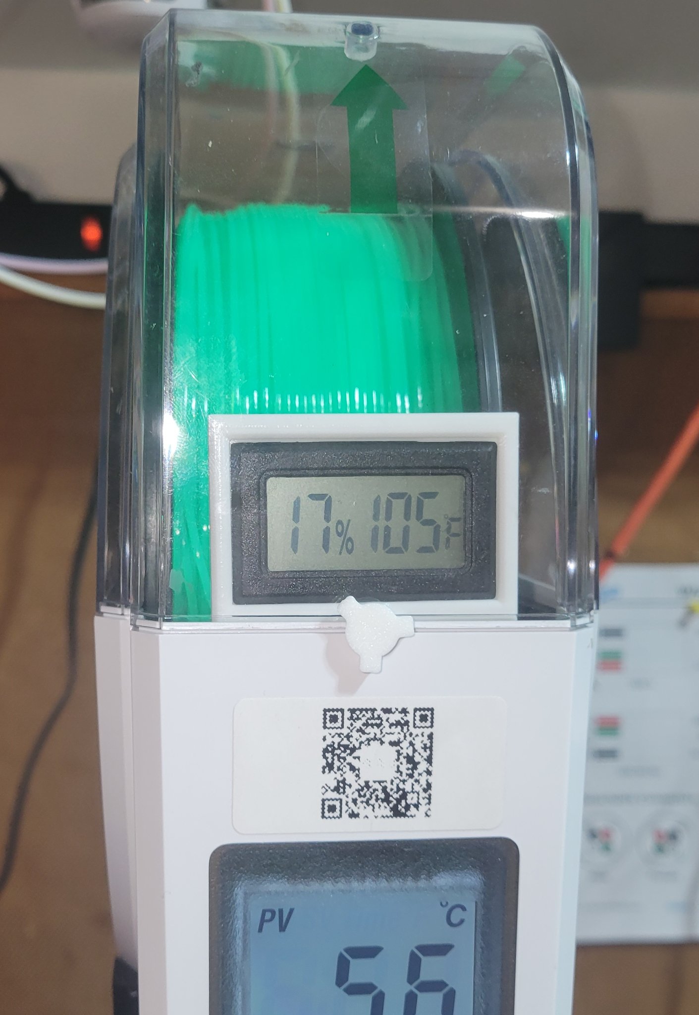 Giá đỡ mini hygrometer cho máy sấy filament Sunlu S1