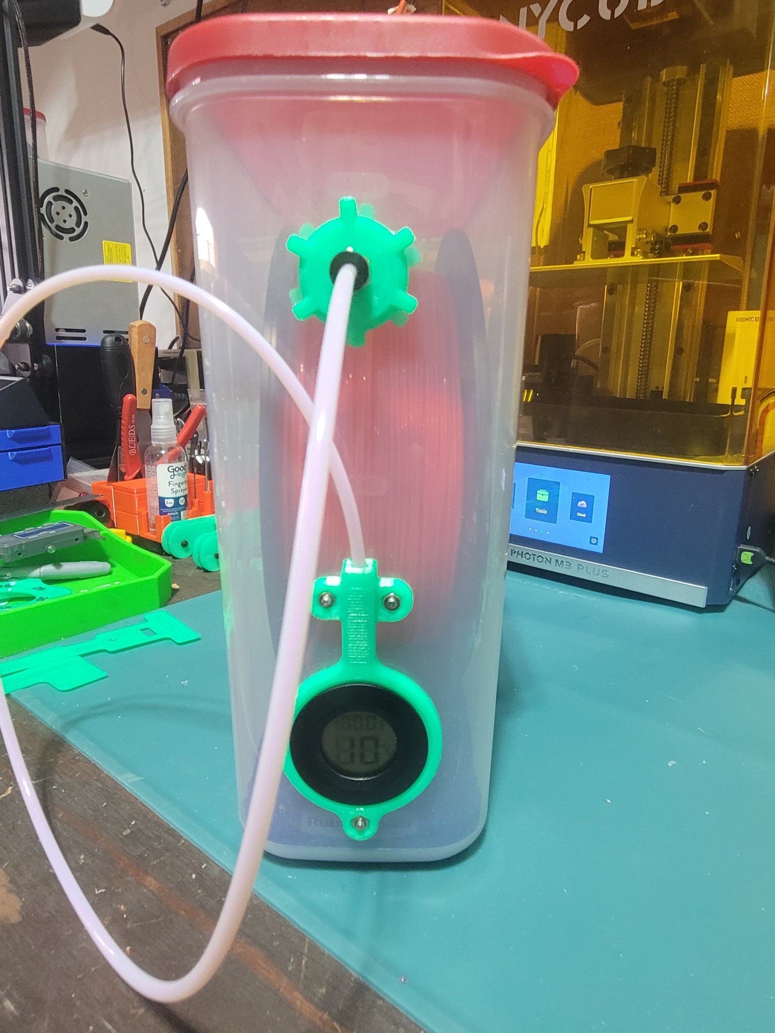 Hộp khô Rubbermaid 5L/21 Cup cho cuộn filament