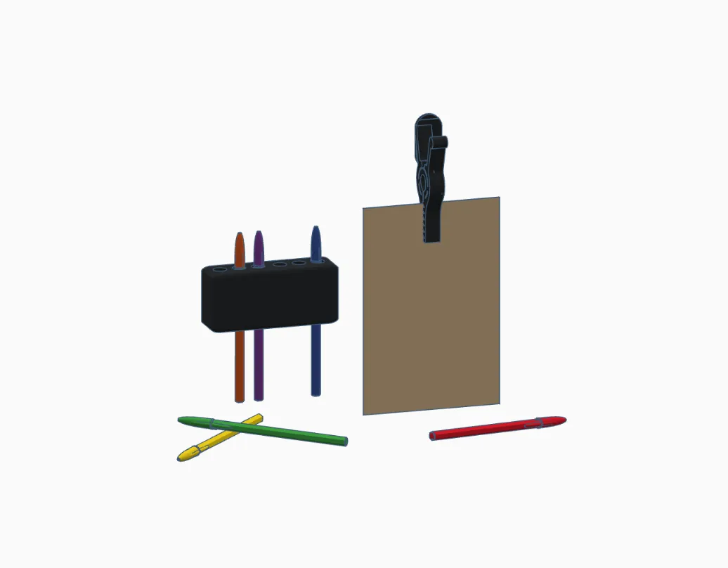 Giá đỡ bút và giấy cho văn phòng tiện lợi