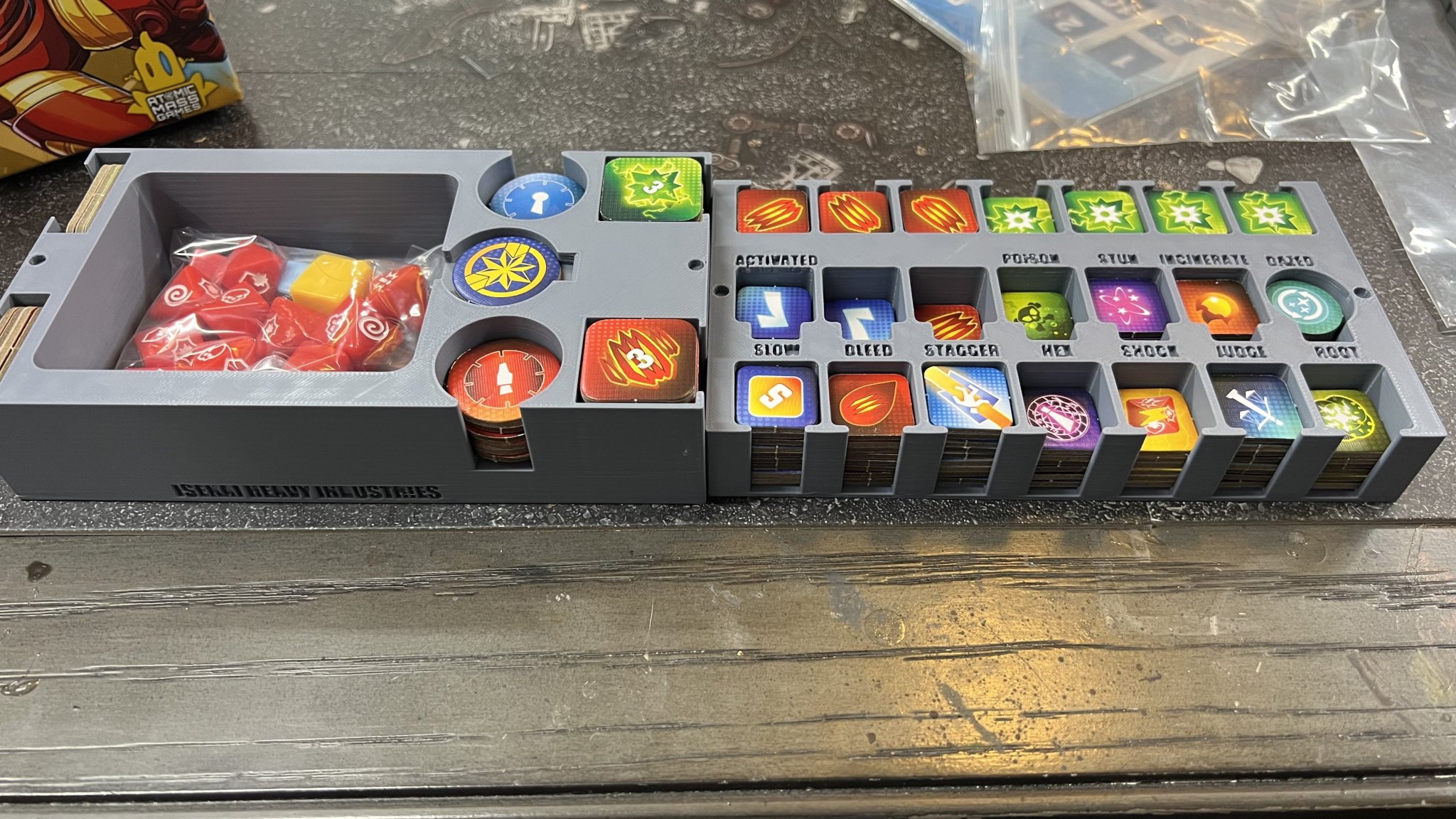 Khay đựng token cho Marvel Crisis Protocol