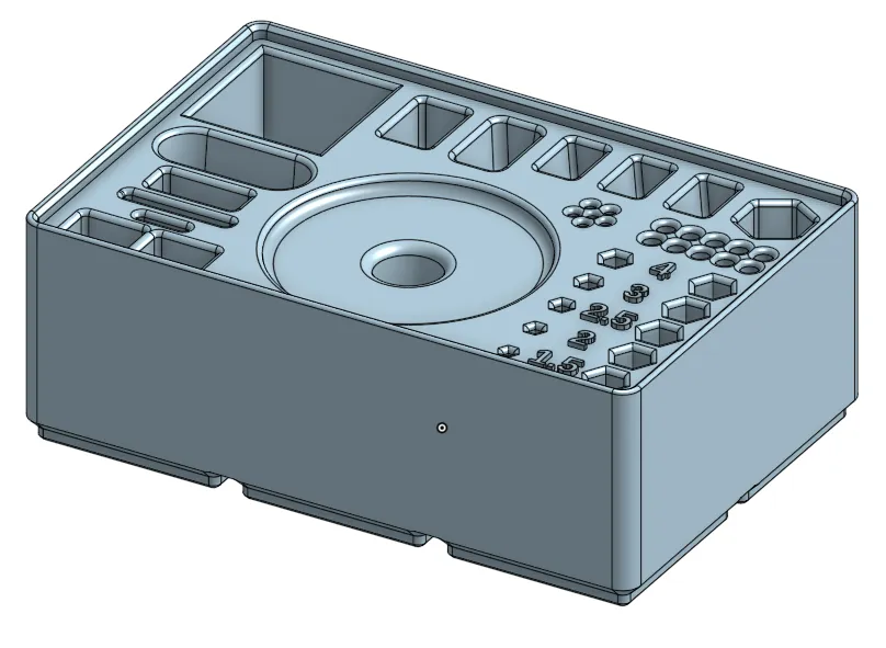 Giá đỡ công cụ in 3D Scambler cho hệ thống Gridfinity