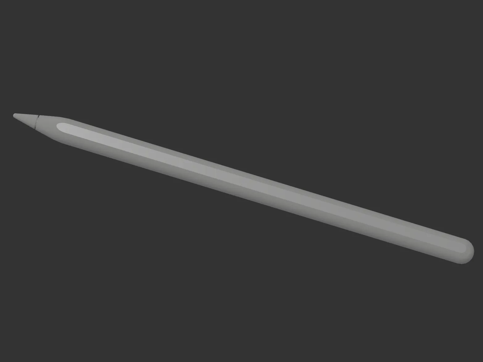 Mô hình tham khảo Apple Pencil Gen 2 cho thiết kế CAD