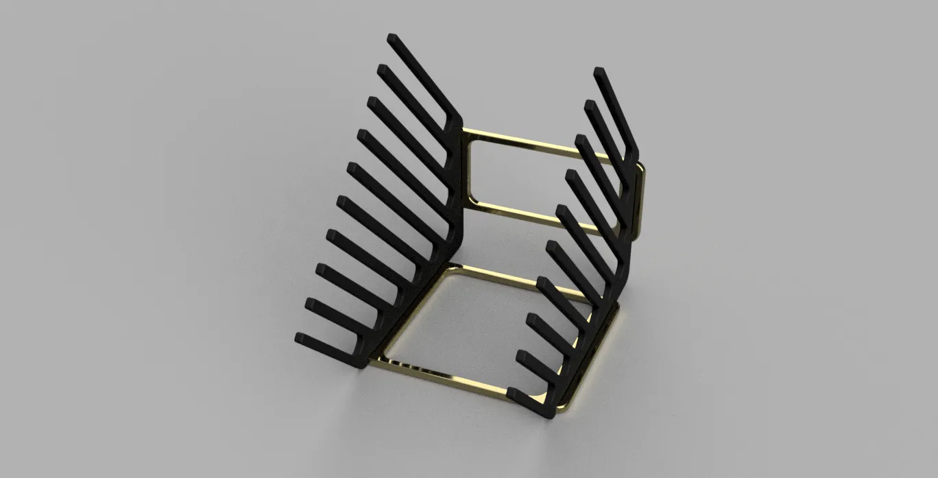 Giá đỡ tổ chức nắp Tupperware tiện lợi