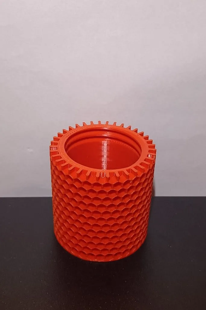 Bình đựng mật ong hình tổ ong có nắp vặn