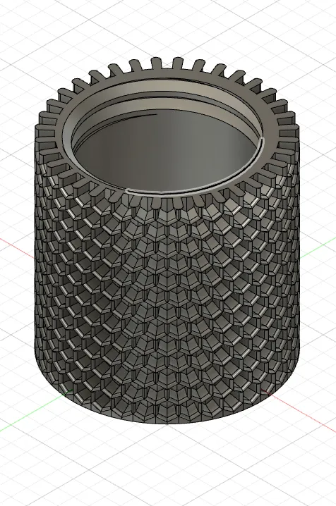 Bình đựng mật ong hình tổ ong có nắp vặn