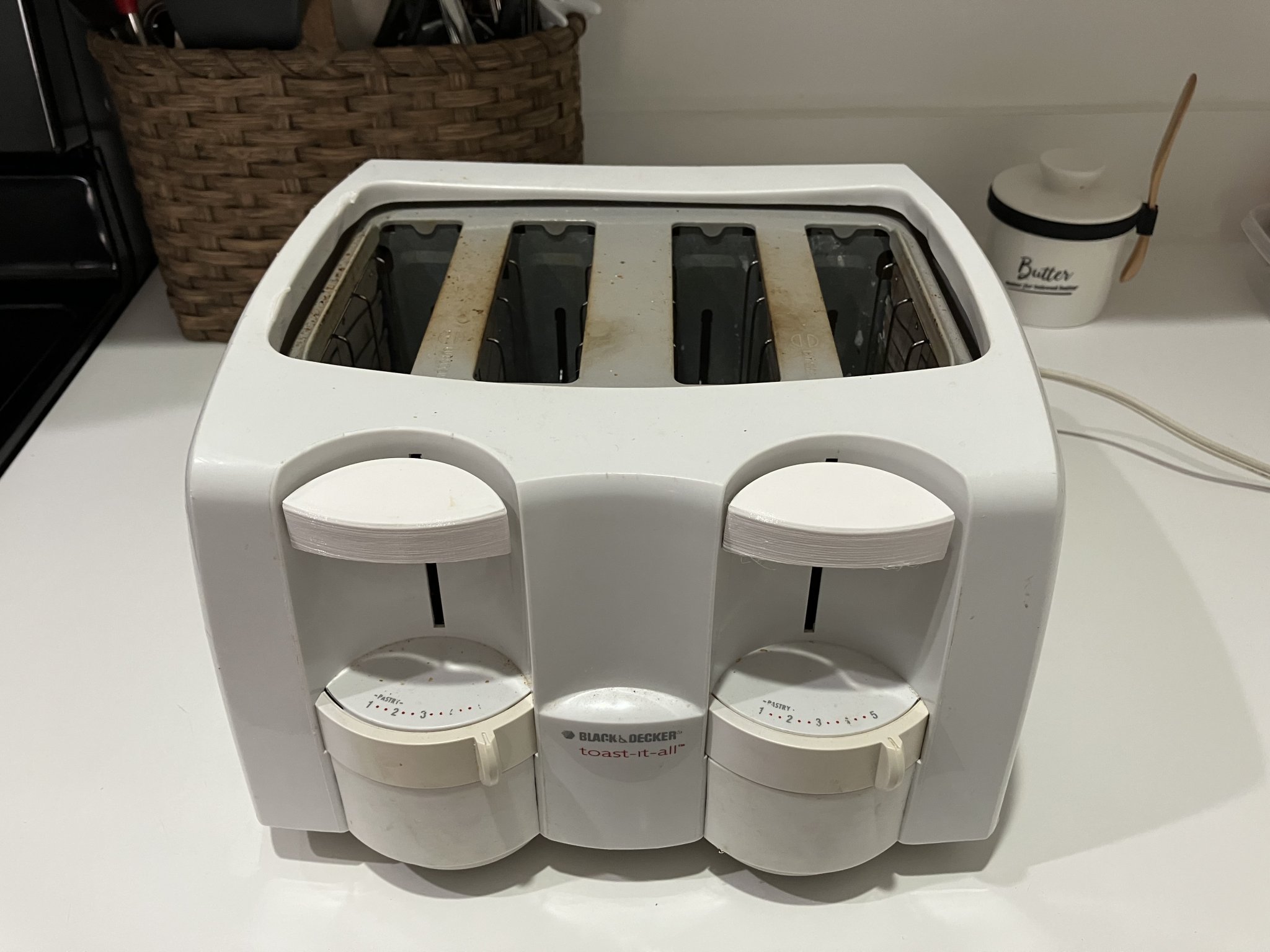 Tay cầm thay thế cho máy nướng bánh Black and Decker Toast-It-All