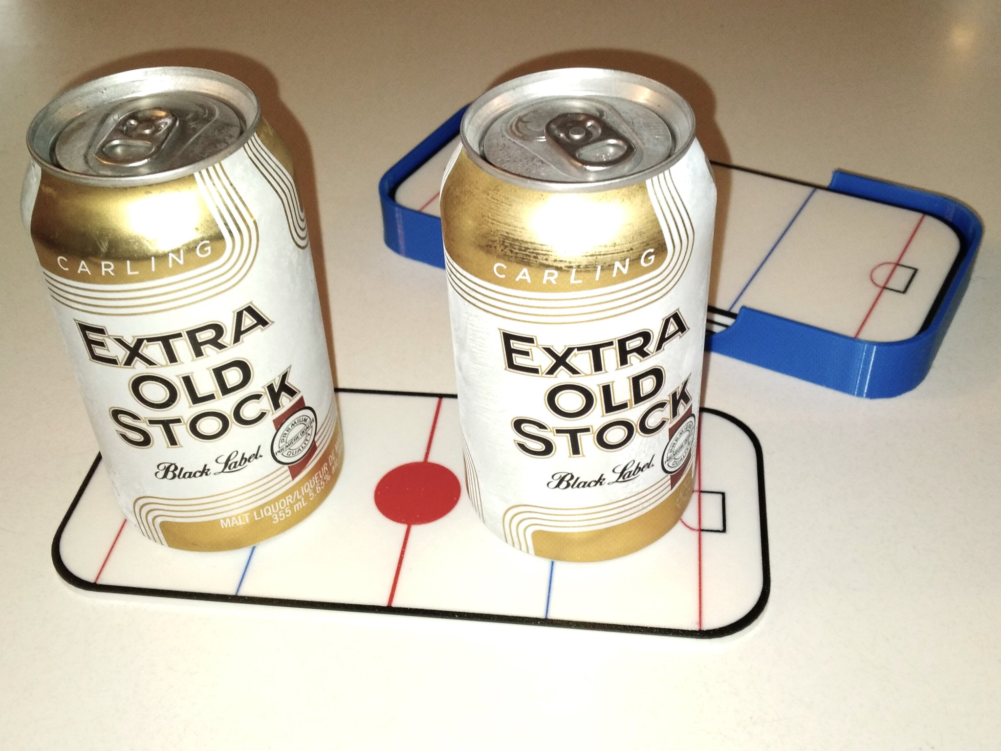 Đế ly Da Rink cho người hâm mộ khúc côn cầu