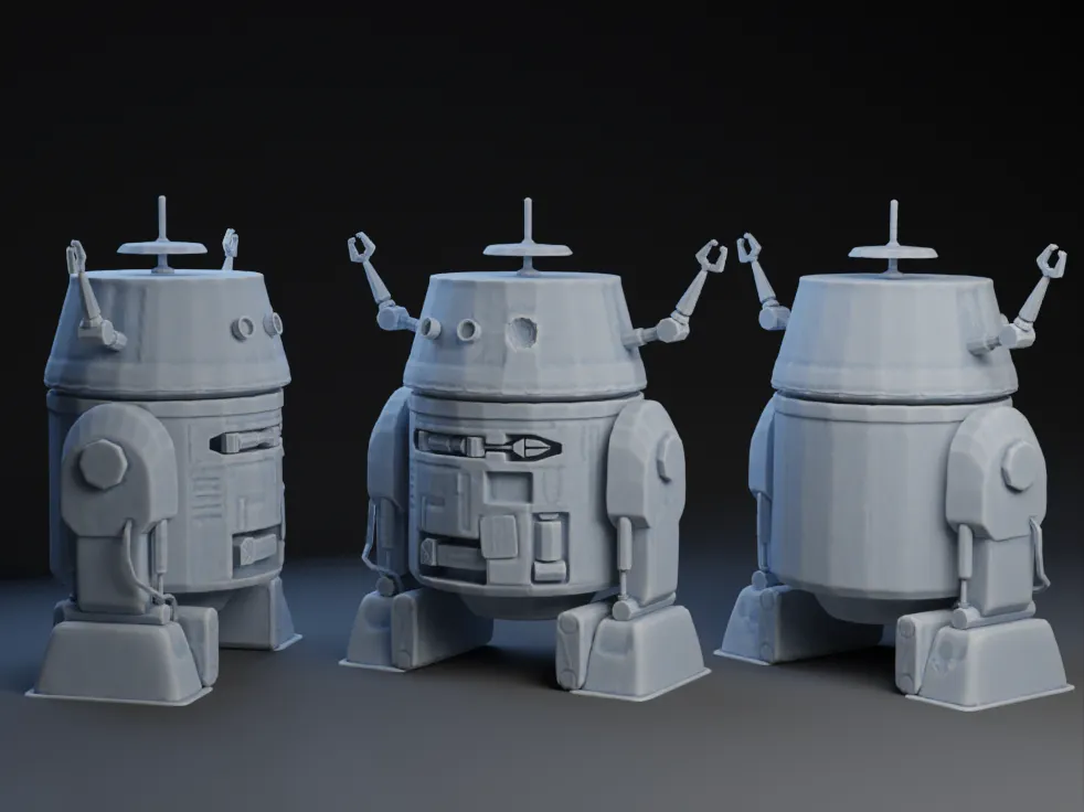 Chopper trong Star Wars Rebels với thiết kế chi tiết