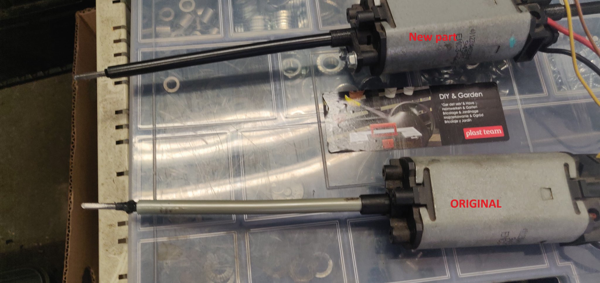 Giá đỡ trục ghế điện Fiat Stilo không thể mua riêng