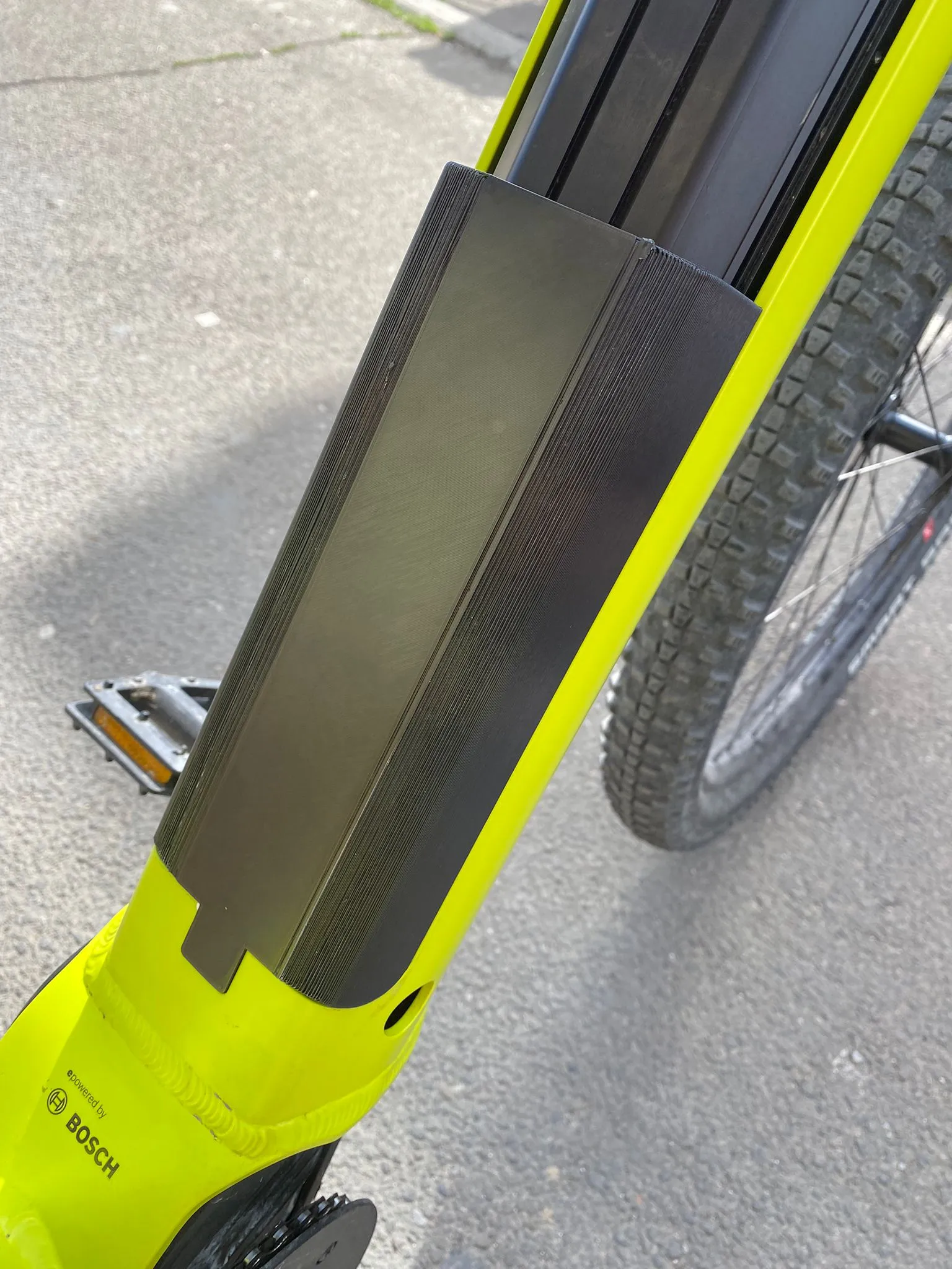 Nắp che pin xe đạp điện Bosch thiết kế tùy chỉnh