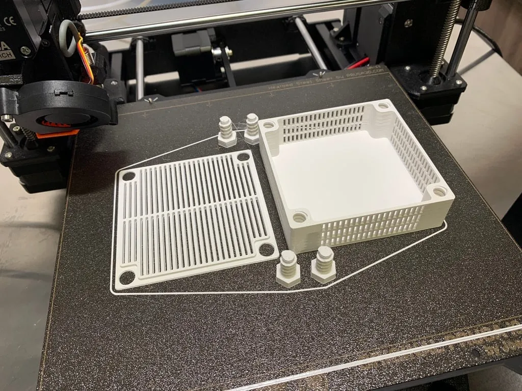 Hộp chứa chất hút ẩm silica in 3D dung tích lớn