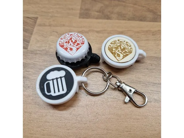 Nắp chai beer in 3D cho máy in Anycubic i3 Mega S/Pro