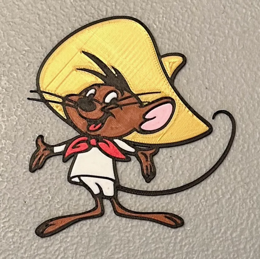 Nam châm Speedy Gonzales nhiều màu sắc