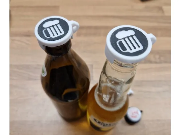 Nắp chai beer in 3D cho máy in Anycubic i3 Mega S/Pro