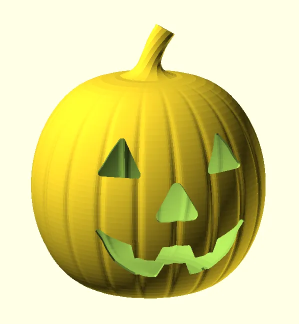 Mô hình bí ngô trang trí Halloween độc đáo