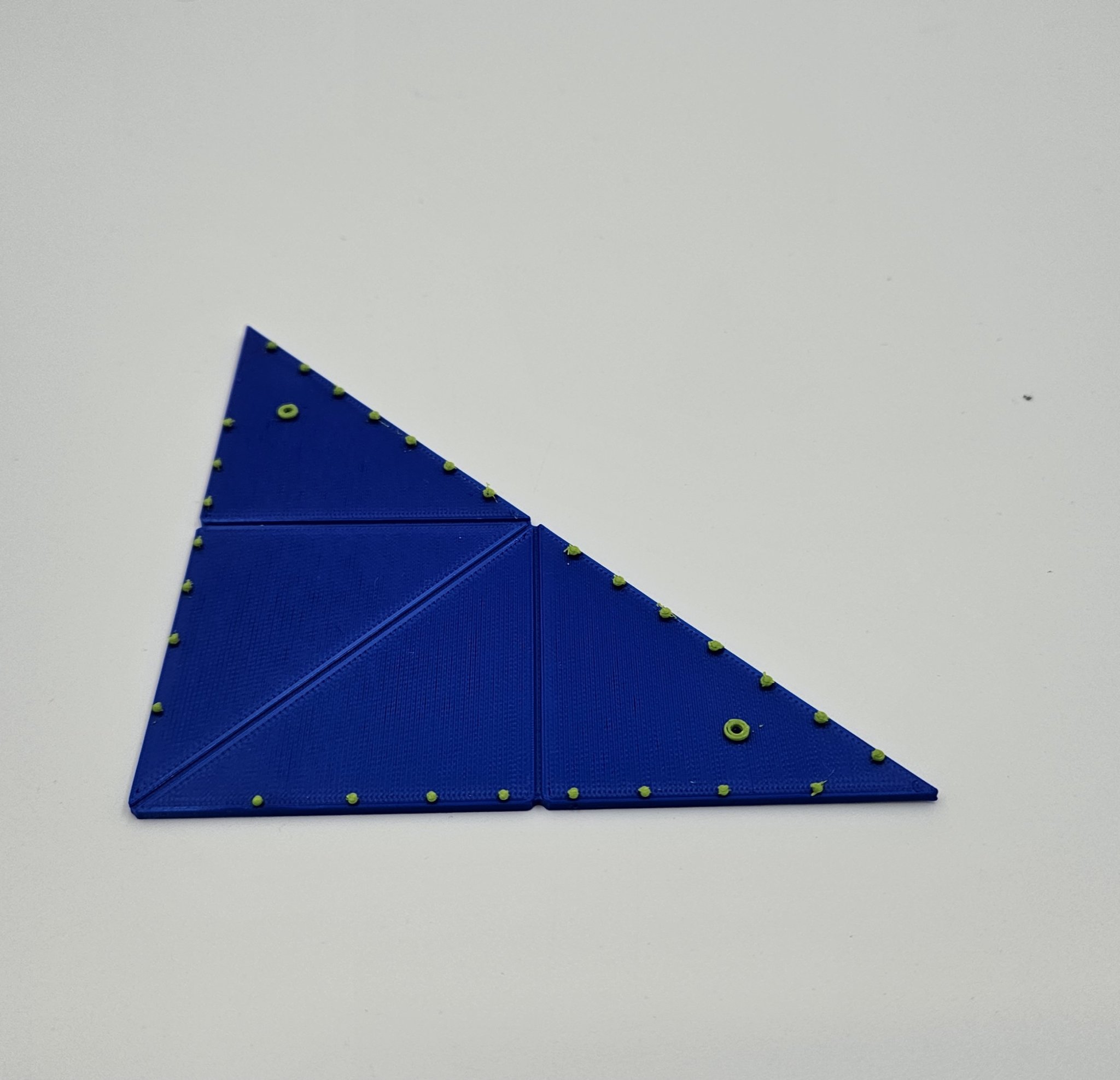 Thước đo góc tam giác xúc giác cho người khiếm thị