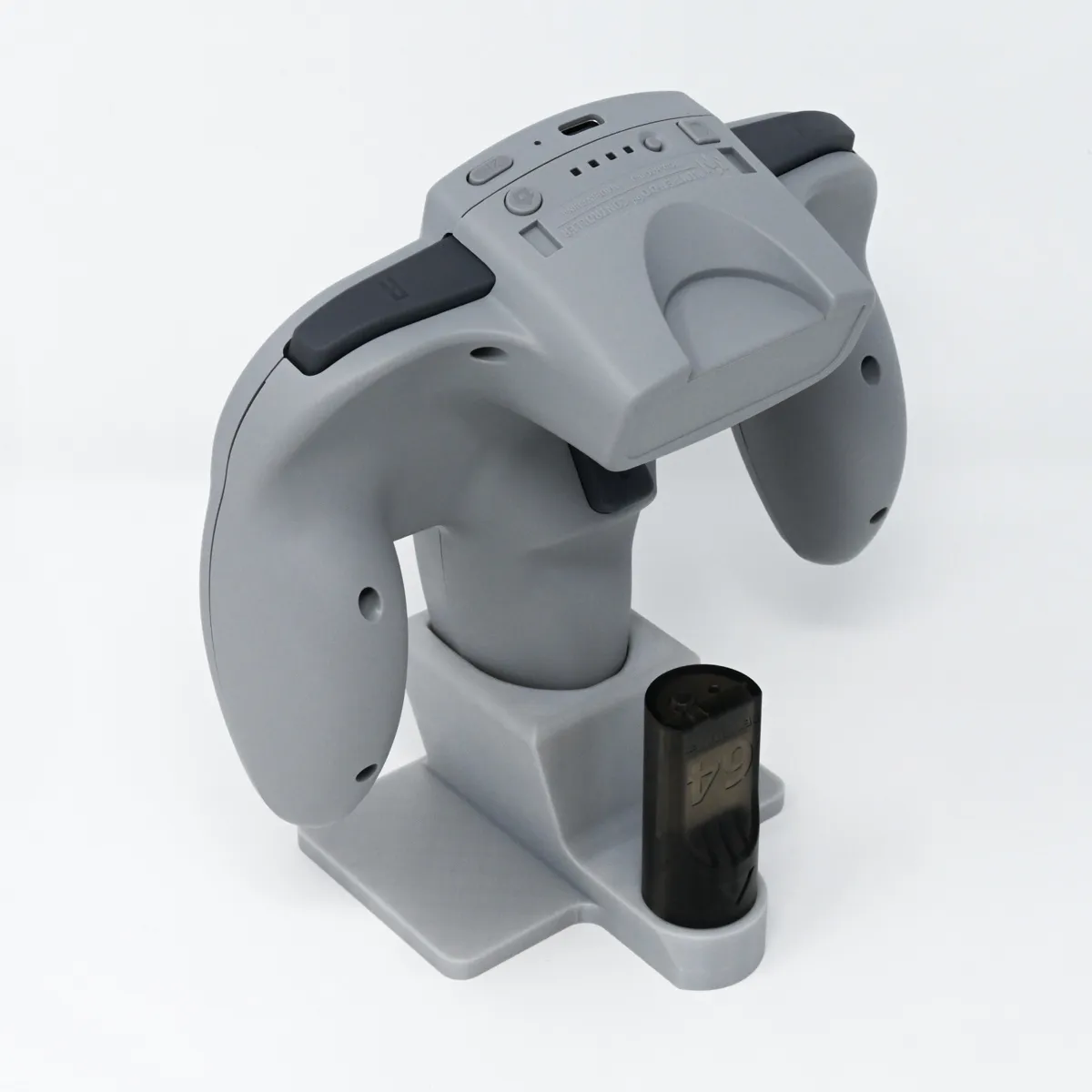 Giá đỡ điều khiển Nintendo 64 và bộ chuyển đổi Bluetooth Ret...