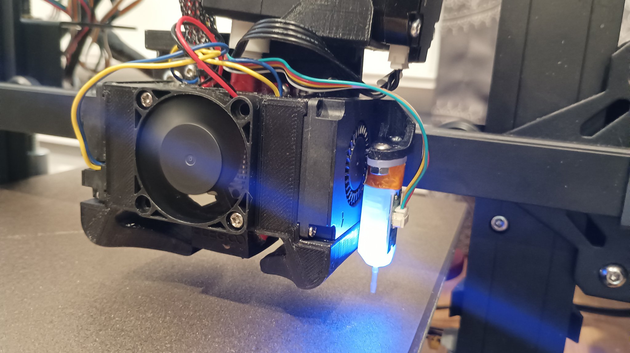 Giá đỡ quạt cho Elegoo Neptune 3 với giá đỡ BLTouch