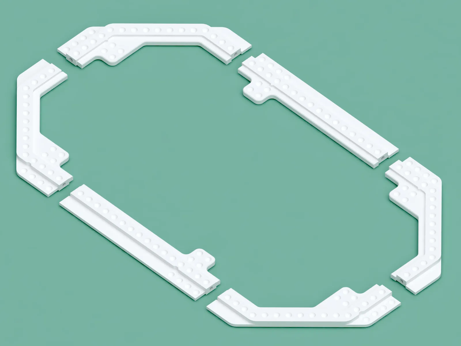 Bàn chơi LUDO / TAC / Mensch ärgere dich nicht với nam châm 6x6mm