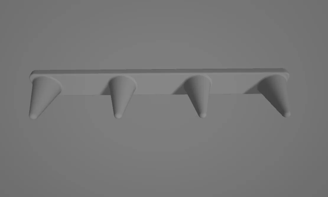 Mẫu khuôn trồng hạt với khoảng cách 10cm giữa các lỗ