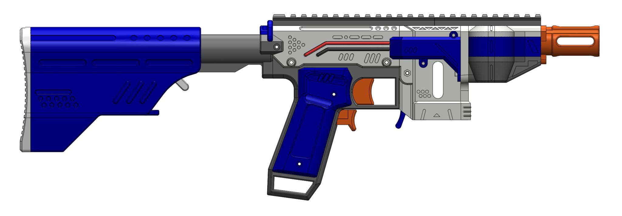 Bộ che Gryphon 1.3 Mech với kênh dây 16ga bên ngoài