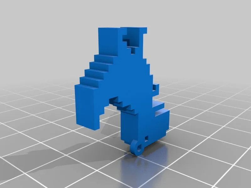 Bông tai khủng long T-Rex theo phong cách trò chơi Chrome