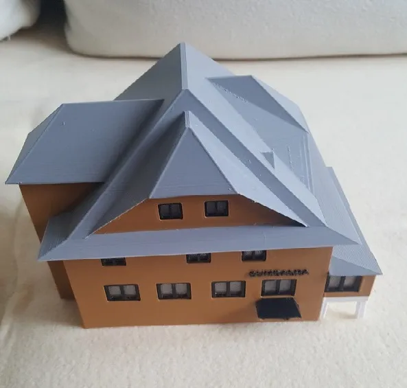 Nhà nghỉ Bumbálka trên núi 1:100