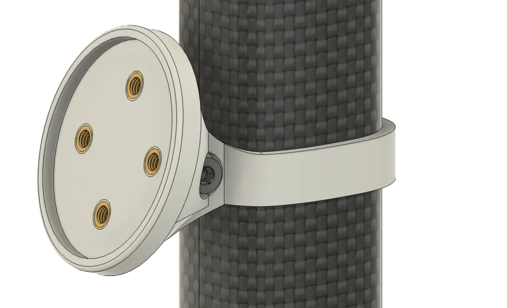 Giá đỡ Garmin Varia tùy chỉnh cho xe đạp ENVE Melee