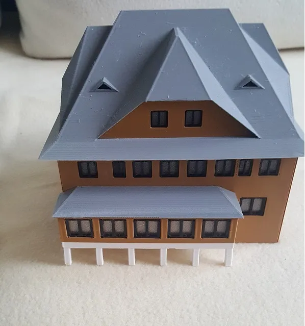 Nhà nghỉ Bumbálka trên núi 1:100