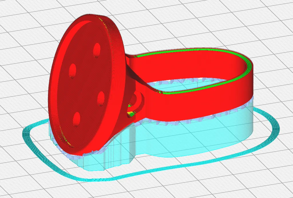 Giá đỡ Garmin Varia tùy chỉnh cho xe đạp ENVE Melee