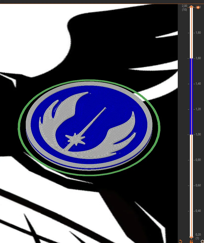 Token Jedi và Đế chế Galactic với màu sắc thay đổi